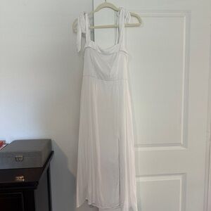 Francesca's Collections White Midi Dress